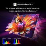 TOSHIBA 75M450RP 190 cm (75 inch) QLED Ultra HD (4K) Smart VIDAA TV 2025 Edition  (75M450RP)