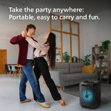 PHILIPS TAX2208 Dynamic Bass Boost, 3000mAh Battery, Aux-in, Karaoke Wired Microphone Input 30 W Bluetooth Speaker