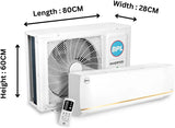 BPL Inverter Split AC, 1T 3 Star, 6 in 1 Convertible with Blue Fin Coating, BAS-V123ABFG5