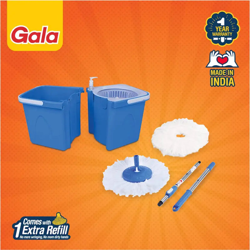 GALA Twin Bucket Spin Mop Set