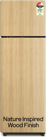 Godrej 244 L Frost Free Double Door 3 Star Refrigerator (Oak Wood, Black, RT EONVOGUE 280C RI OK WD)