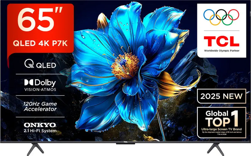 TCL P7K 164 cm (65 inch) QLED Ultra HD (4K) Smart Google TV (65P7K)