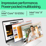 HP Intel Core i5 12th Gen 1235U - (16 GB/512 GB SSD/Windows 11 Home) 15s-fq5330TU|15-fd0111TU Thin and Light Laptop  (15.6 inch, Silver, 1.69 Kg, With MS Office)