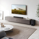 SONY Bravia Theatre Bar 6(HT-B600)Dolby Atmos, Wireless subwoofer, 2-Upfiring Speaker Bluetooth Soundbar (Black, 5.1 Channel)