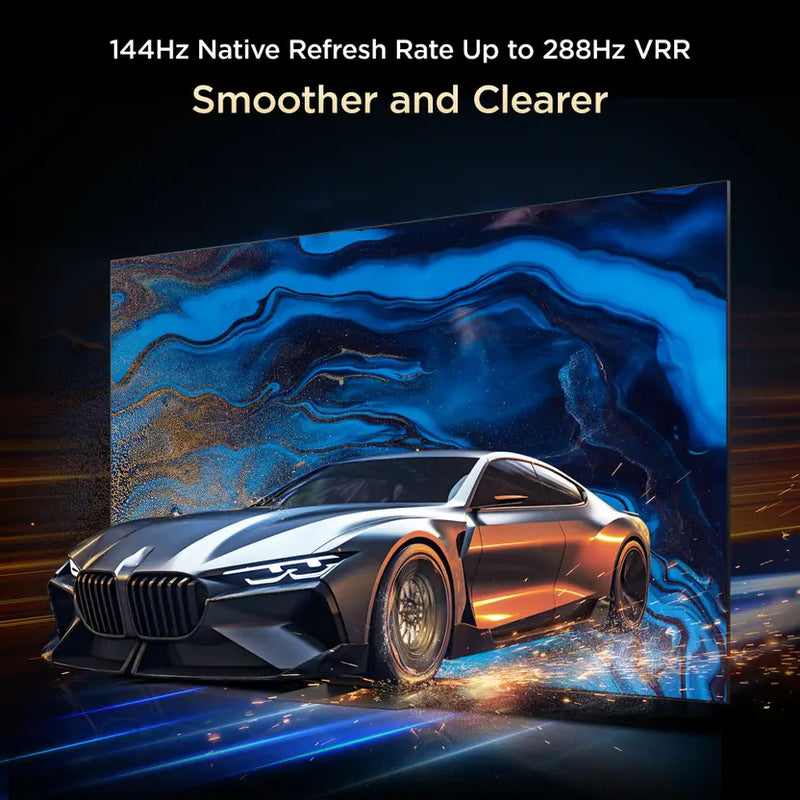 TCL 85C8K Television 85 Inch Smart TV 4K QD-Mini LED Colorful Quantum Crystal HDR 5000nits Gaming Google TV, 144Hz Native Refresh Rate, Audio by Bang & Olufsen, IMAX Enhanced, Game Master (2025 Model)