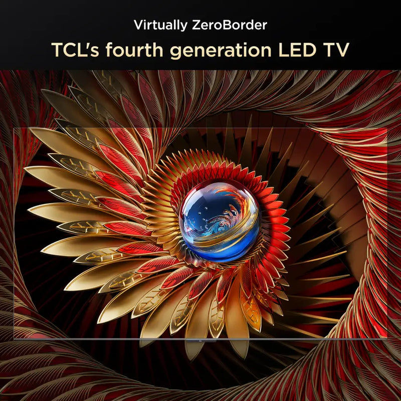 TCL 75C8K Television 75 Inch Smart TV 4K QD-Mini LED Colorful Quantum Crystal HDR 4500nits Gaming Google TV, 144Hz Native Refresh Rate, Audio by Bang & Olufsen, IMAX Enhanced, Game Master (2025 Model)