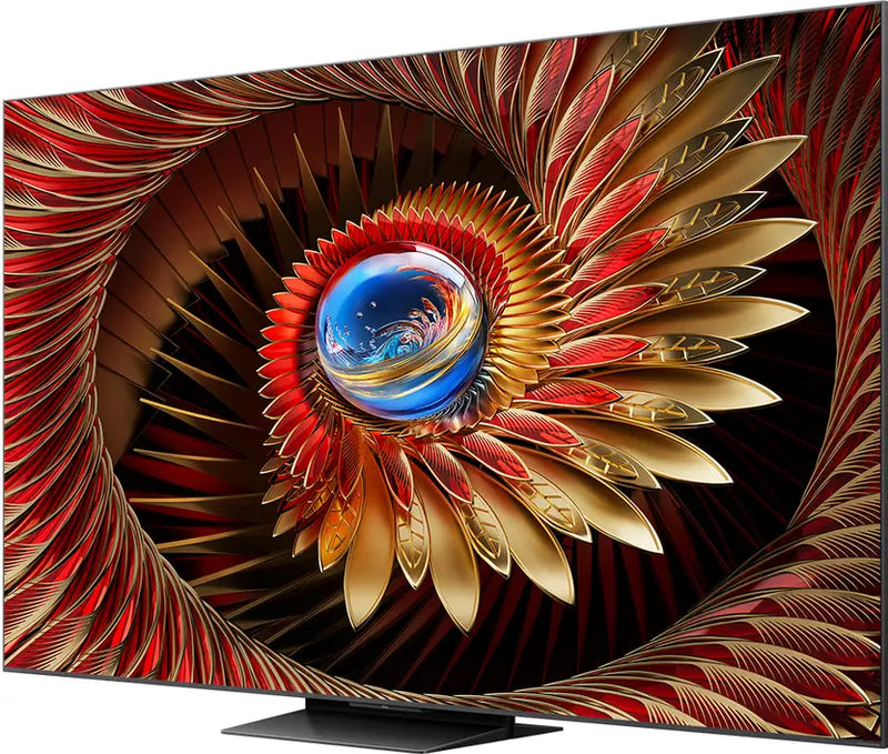 TCL 85C8K Television 85 Inch Smart TV 4K QD-Mini LED Colorful Quantum Crystal HDR 5000nits Gaming Google TV, 144Hz Native Refresh Rate, Audio by Bang & Olufsen, IMAX Enhanced, Game Master (2025 Model)