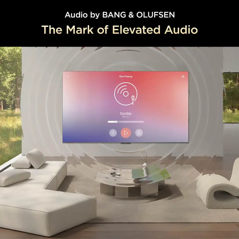 TCL 85C8K Television 85 Inch Smart TV 4K QD-Mini LED Colorful Quantum Crystal HDR 5000nits Gaming Google TV, 144Hz Native Refresh Rate, Audio by Bang & Olufsen, IMAX Enhanced, Game Master (2025 Model)