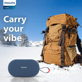 PHILIPS TAS1400BL 12W Speaker, 1200mAh Battery, RGB Light, BT 5.3, 10H Playtime, TF/USB 12 W Bluetooth Speaker