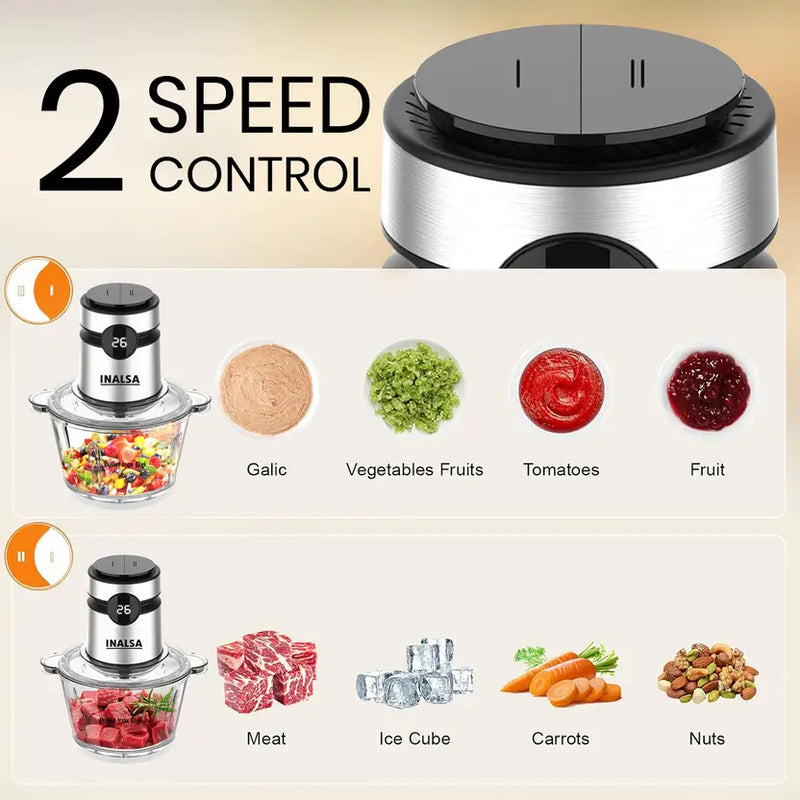 Inalsa Bullet Inox Digi Electric Chopper