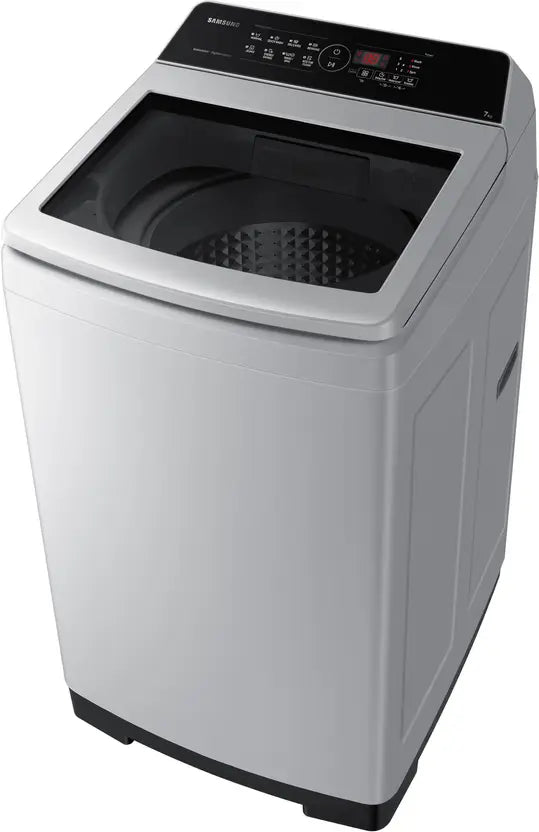 Samsung 7 kg 5 star, Ecobubble, Digital Inverter, Fully Automatic Top Load Washing Machine Grey (WA70BG4441YYTL)