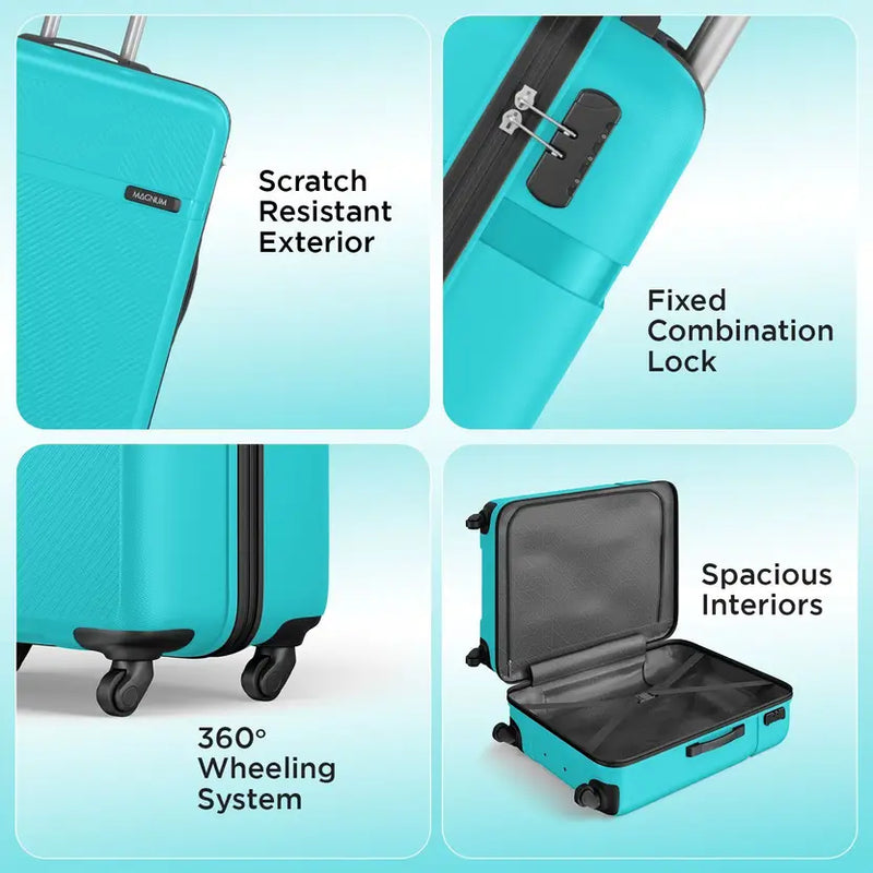Safari Magnum Fury 75 cm Large Check-In Suitcase | Durable Hard