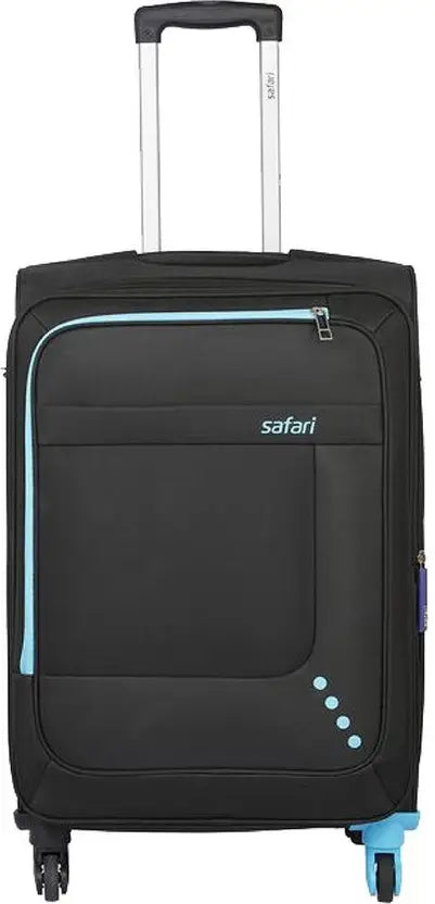 Safari Small Cabin Suitcase (57 Cm) 4 Wheels - Star 55 4W - Black