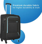 Safari Medium Check-In Suitcase (67 Cm) 4 Wheels - Star 65 4W - Black