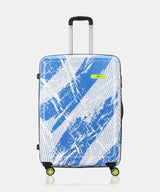 Skybags Hard Body Set Of 3 Luggage 8 Wheels - Stroke Neo 3P Set (Cabin+Medium+Large) Trolley Bag - Suitcase - Blue