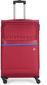 Aristocrat Large Check-In Suitcase (79 Cm) 4 Wheels - 79 - Trolley Bag - Red