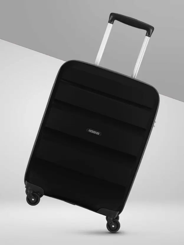 American Tourister Small Cabin & Check-In Set (55 Cm) 4 Wheels - Brandon - Black