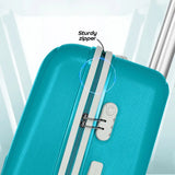 Aristocrat Medium Check-In Suitcase (65 Cm) 4 Wheels - Photon 65 - Hardbody Trolley Bag - Teal