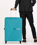 Safari Hard Body Set Of 3 Luggage 4 Wheels - Magnum Zeno 3P Set 4W - Teal