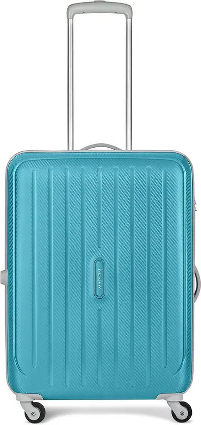 Aristocrat Medium Check-In Suitcase (65 Cm) 4 Wheels - Photon 65 - Hardbody Trolley Bag - Teal