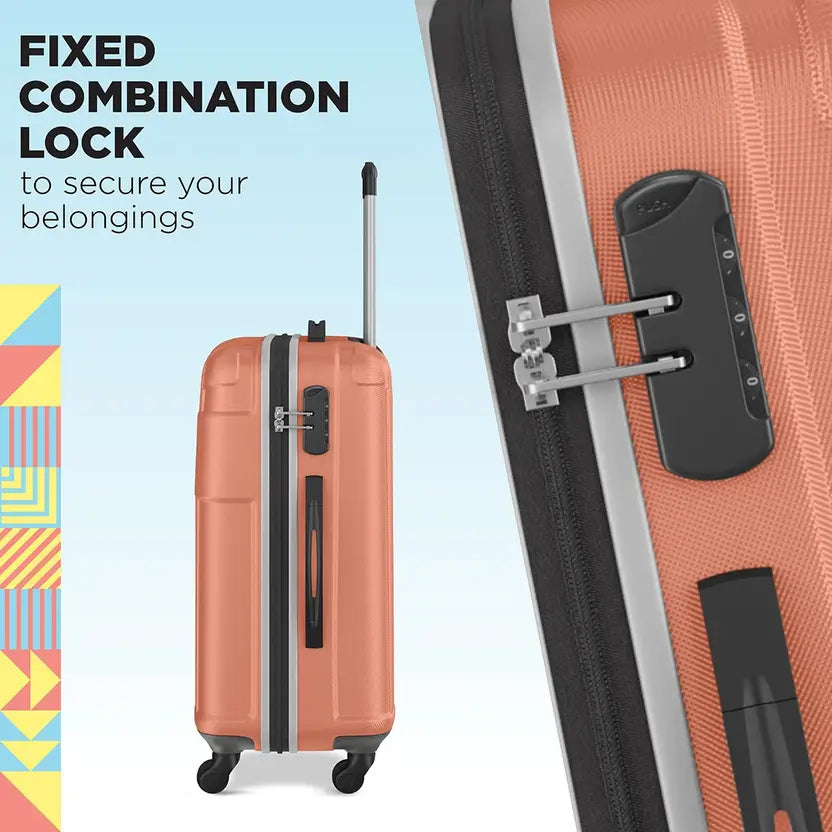 Safari Large Check-In Suitcase (75 Cm) 4 Wheels - Saber 77 - Orange