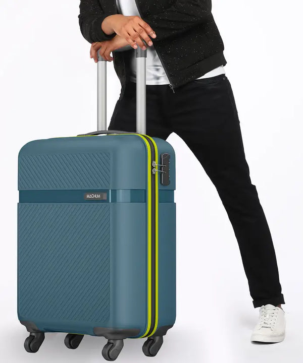 Safari Small Cabin Suitcase (55 Cm) 4 Wheels - Magnum Fury 55 - Blue