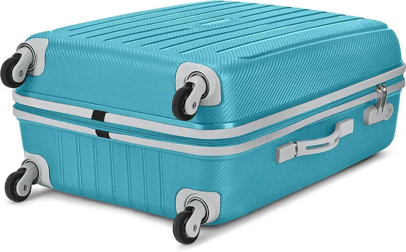 Aristocrat Medium Check-In Suitcase (65 Cm) 4 Wheels - Photon 65 - Hardbody Trolley Bag - Teal