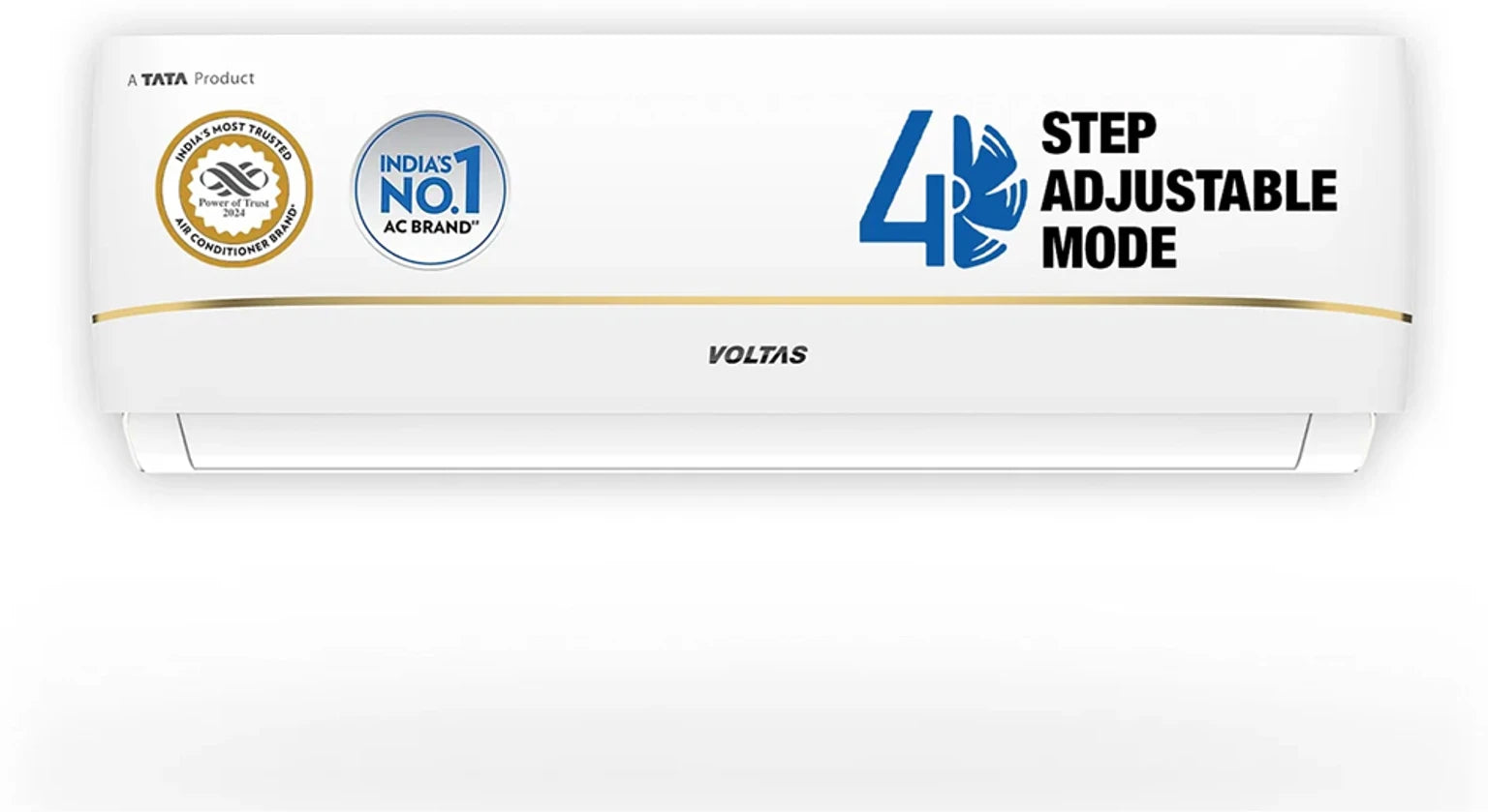 Voltas Adjustable Inverter Split AC, 1.5 Ton, 3 Star - 183V Vertis Zenith Gold