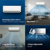 Voltas 1.5 Ton 3 Star Split Inverter AC (183V VECTRA ZEN GOLD(4503764), White, Gold)