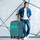 Magnum Large Check-In Suitcase (71 Cm) 4 Wheels - Cliff - Teal
