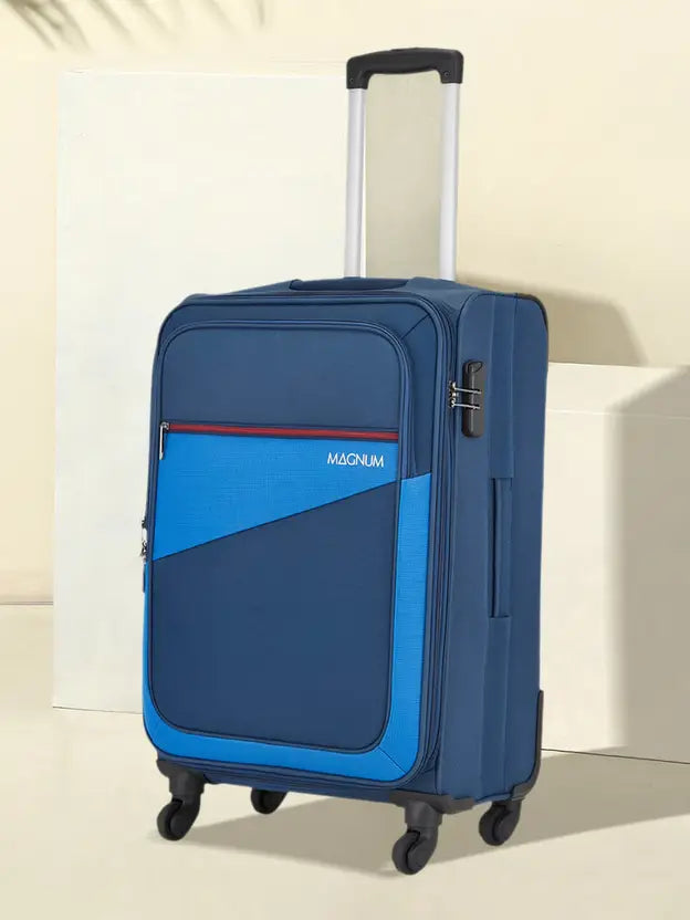 Magnum Large Check-In Suitcase (78 Cm) 4 Wheels - Cliff - Teal