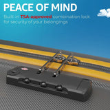 Safari Small Cabin Suitcase (58 Cm) 8 Wheels - Grandeur 55 - Grey