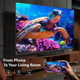 Metz Frameless 138 cm (55 inch) Ultra HD (4K) LED Smart Google TV with 30W Sound Output, Dolby Audio, HDR 10, HLG, Micro Border Design, 32GB Storage, Eye Care Technology (55G425E)