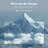 Metz Frameless 138 cm (55 inch) Ultra HD (4K) LED Smart Google TV with 30W Sound Output, Dolby Audio, HDR 10, HLG, Micro Border Design, 32GB Storage, Eye Care Technology (55G425E)