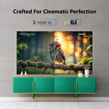 Metz Frameless 138 cm (55 inch) Ultra HD (4K) LED Smart Google TV with 30W Sound Output, Dolby Audio, HDR 10, HLG, Micro Border Design, 32GB Storage, Eye Care Technology (55G425E)