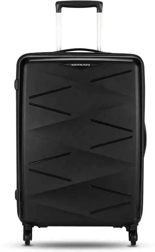 Kamiliant By American Tourister Medium Check-In Suitcase (55 Cm) 4 Wheels - Kam Triprism Sp - Black