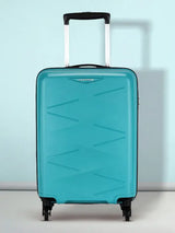 Kamiliant By American Tourister Small Cabin Suitcase (55 Cm) 4 Wheels - Kam Triprism Sp Aqua - Blue