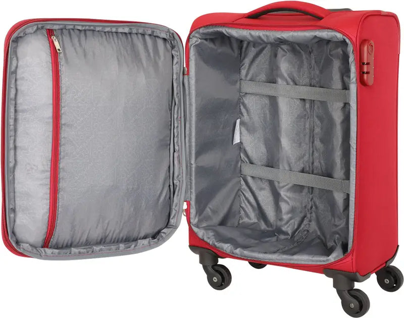 Kamiliant By American Tourister Small Cabin Suitcase (59 Cm) 4 Wheels - Sienna - Red