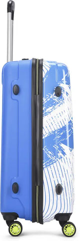 Skybags Medium Check-In Suitcase (67 Cm) 8 Wheels - Stroke Neo 65 - Trolley Bag - Blue