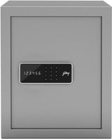 Godrej Security Solutions Forte Pro 40 Litres Digital Electronic Safe Locker for Home & Office with Motorized Locking Mechanism (Light Grey)