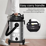 Inalsa MasterVac 42|Blower Function|1700W|42ltr|28 kPa Suction|Heavy Duty Wet & Dry Vacuum Cleaner (Black/Silver)