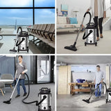 Inalsa MasterVac 42|Blower Function|1700W|42ltr|28 kPa Suction|Heavy Duty Wet & Dry Vacuum Cleaner (Black/Silver)