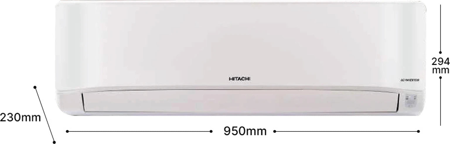 Hitachi 2026 Model 1.5 Ton 3 Star Split Inverter AC (RAS.D318PCD2BS2, RAC.318WCDIE3, RAK.D318PCD2BS2, White)