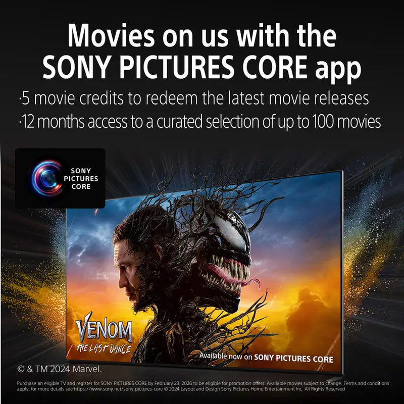 Sony 139 cm (55 inches) BRAVIA 2 4K Ultra HD Smart LED Google TV K-55S25BM2 (Black)