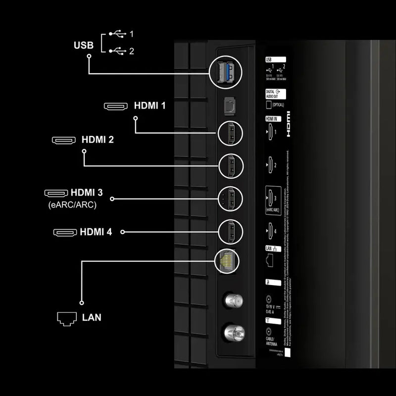 Sony 139 cm (55 inches) BRAVIA 2 4K Ultra HD Smart LED Google TV K-55S25BM2 (Black)