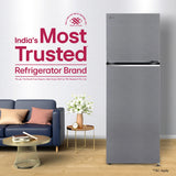 LG 343 L, 2 Star, Convertible, Smart Inverter, Frost Free Double Door Refrigerator (GLT3426SNDS, Dazzle Steel, Express Freeze & Multi Air Flow)