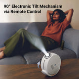 Zebronics Android Smart Projector, 4K UHD Support, 12000 Lumens, 250" Screen, 90° Tiltable, Auto Focus & Keystone, OTT Apps (Netflix, Prime, Hotstar), BT v5.4, HDMI, Miracast, WiFi (PixaPlay 38)