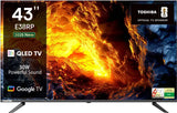TOSHIBA 108 cm (43 inches) E38RP Series Full HD Ready Smart QLED Google TV 43E38RP