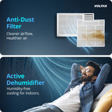 Voltas 2025 Model 1 Ton 3 Star Window Inverter (123 Vectra Platina(4011481), White)