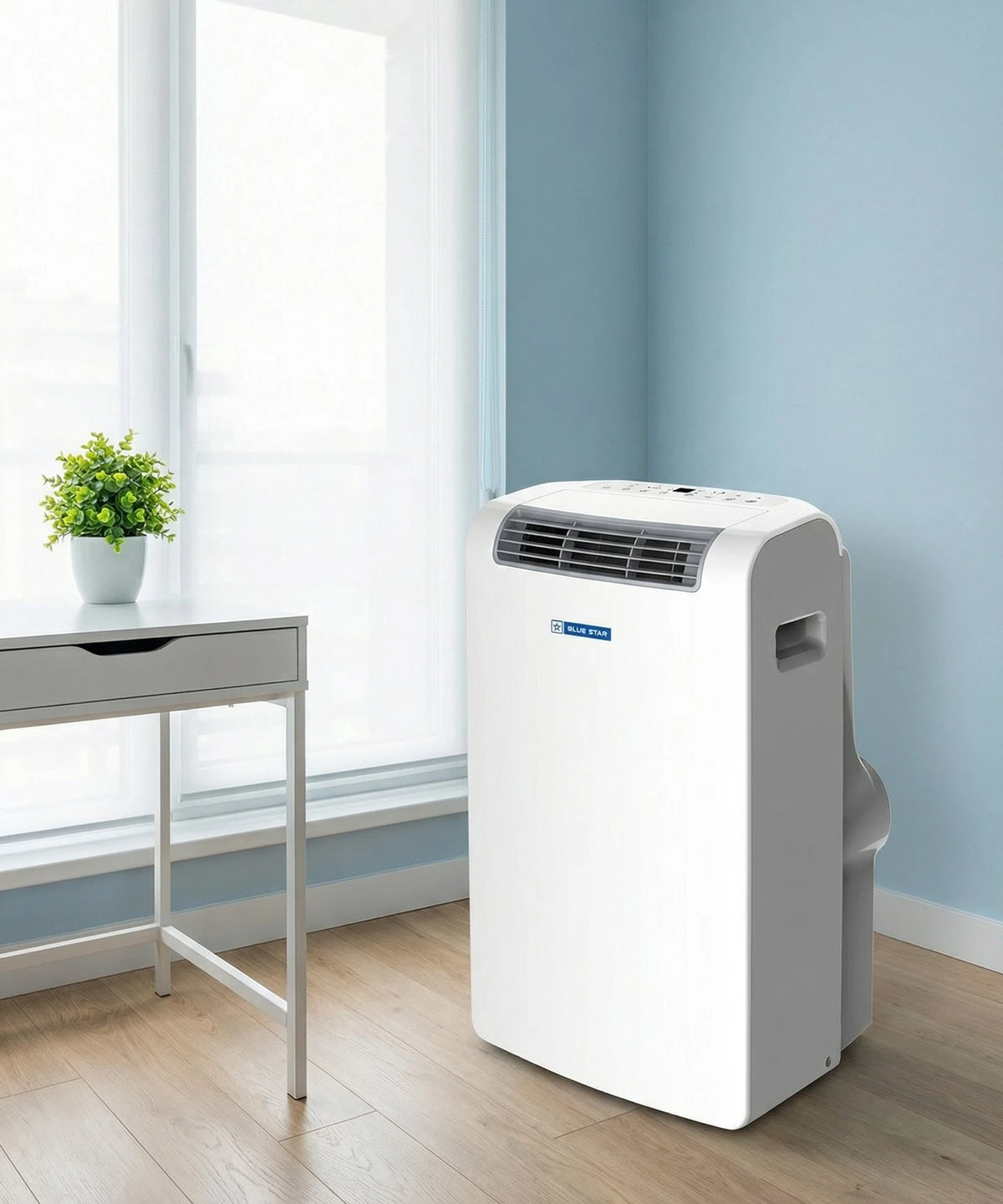 Blue Star 1 Ton Portable AC | Turbo Cooling, Copper Condenser